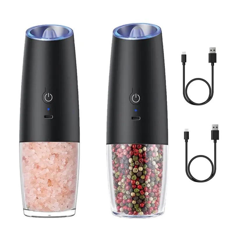 Rechargeable Electric LED Salt And Pepper Grinder