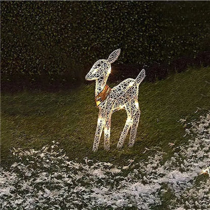 3-Piece Christmas LED reindeer set