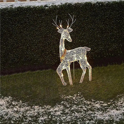 3-Piece Christmas LED reindeer set